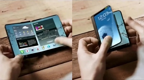 Samsung Galaxy X flexible smartphone