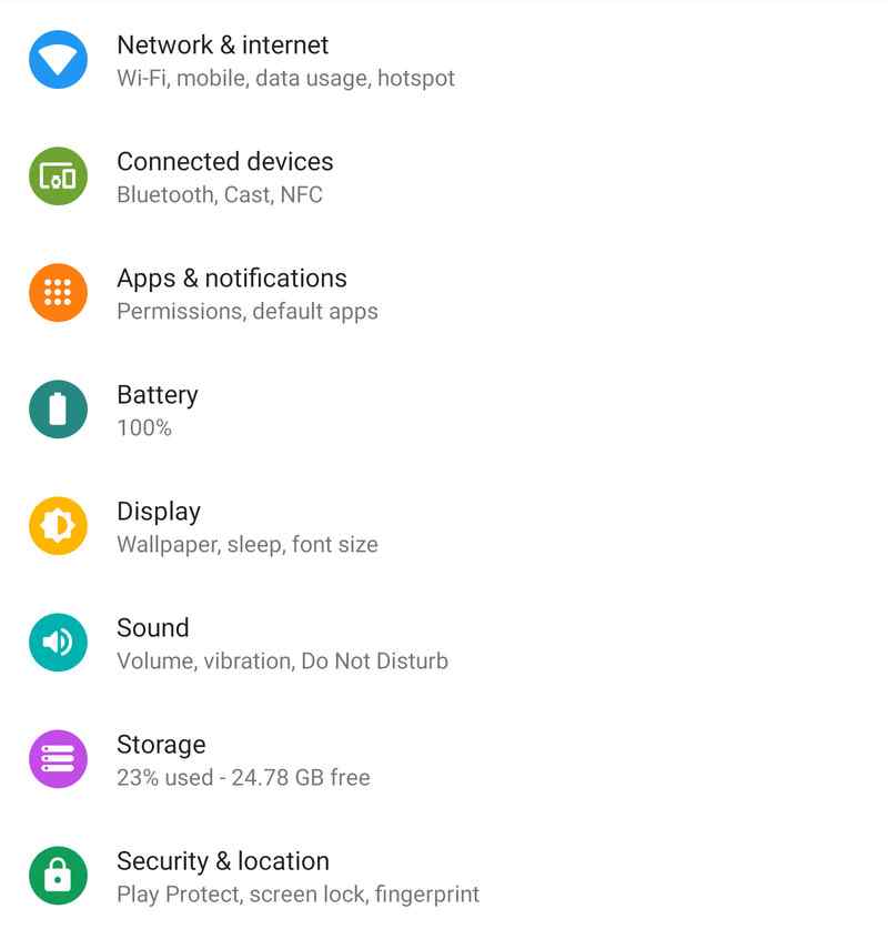 AGoogle Android P