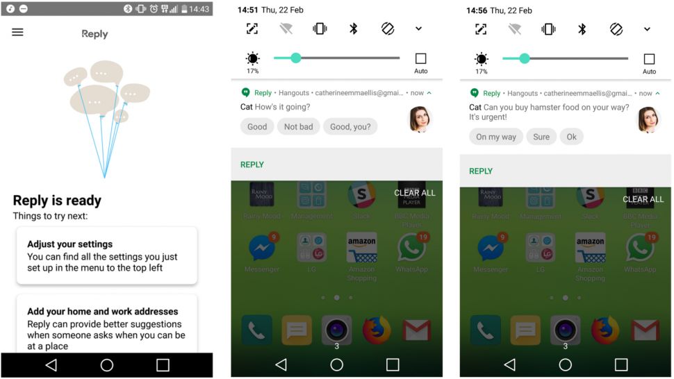 Google Reply Chatboat App