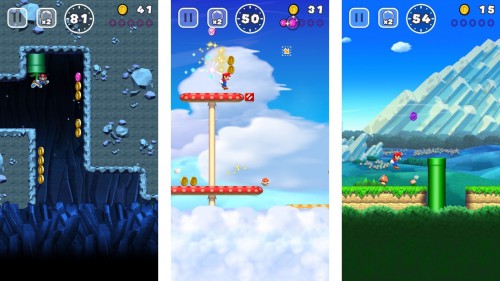 Super Mario Run on Android